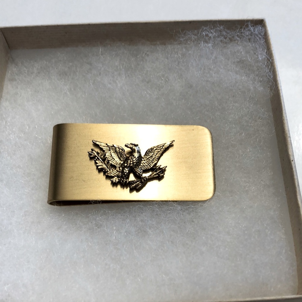The White House Historical Association Lincoln Eagle Money Clip